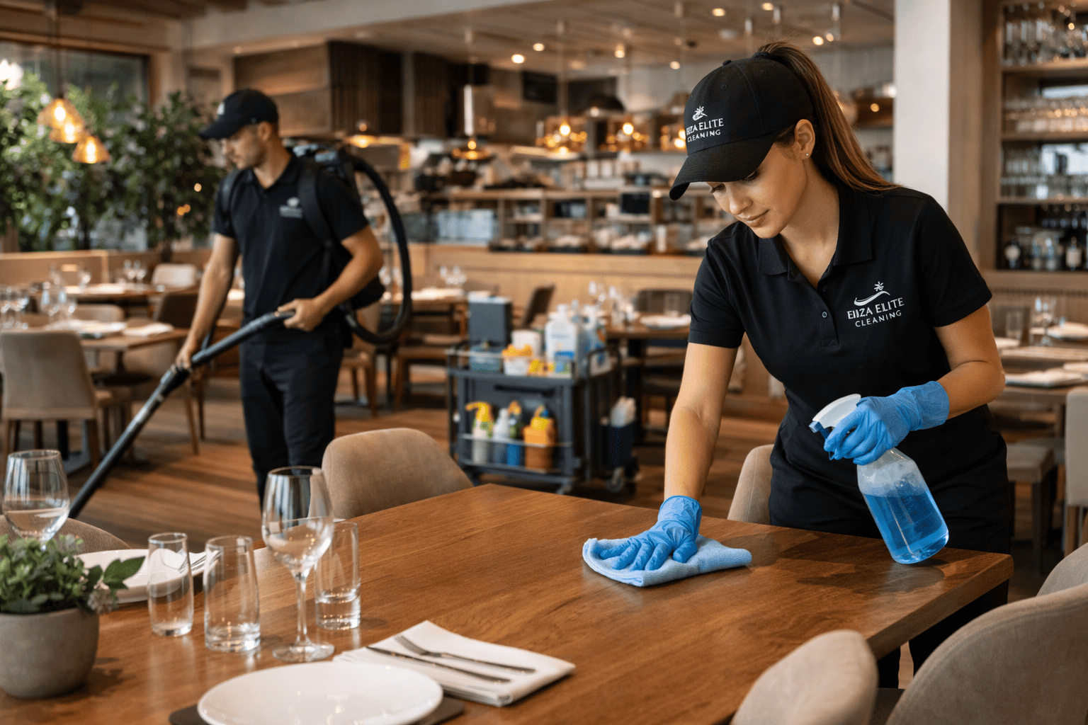 limpieza restaurante ibiza