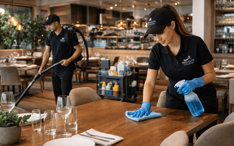 limpieza restaurante ibiza